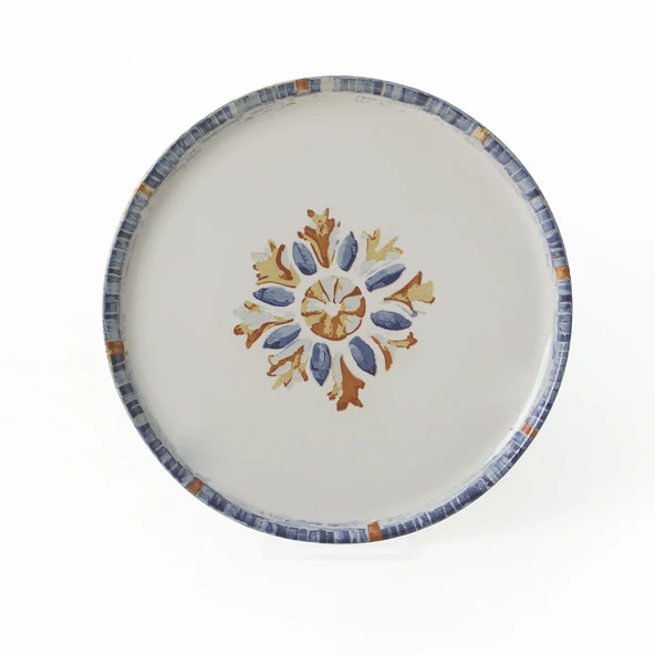 Keramika Sapphire  Nordıc Pasta Tabağı 22 Cm 6 Adet 22746 - 5