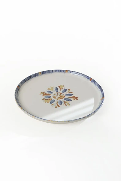 Keramika Sapphire  Nordıc Pasta Tabağı 22 Cm 6 Adet 22746 - Resim 6