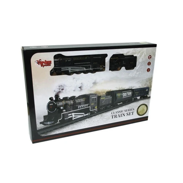 FF-1601C IŞIKLI VE SESLİ 18PCS KLASİK TREN -VRD - 4