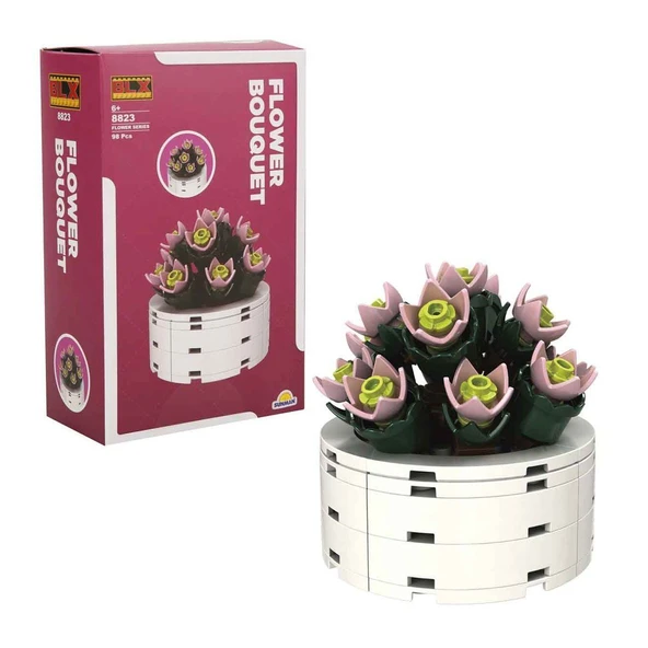 4689 BLX Gül Buketi 98 Parça -Sunman - Resim 3