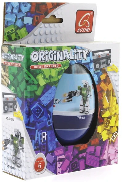 Ausini Özgün Fikirler 70 Parça Yumurta Kutu - Resim 2