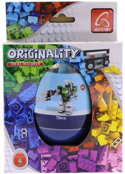 Ausini Özgün Fikirler 70 Parça Yumurta Kutu - Resim 3