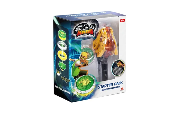 Infinity Nado Başlangıç Paketi Lightning Leopard - Resim 5