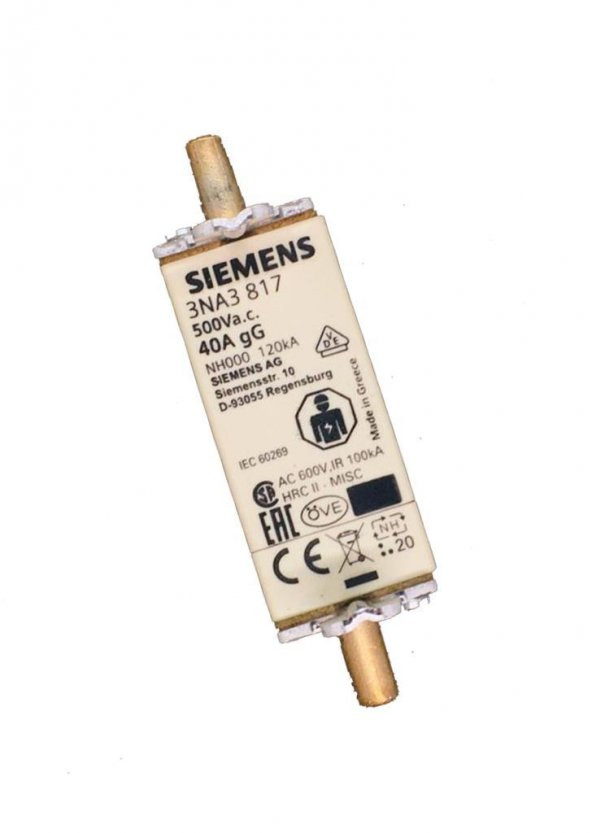 Siemens 40A Kofra Sigorta Boy:000