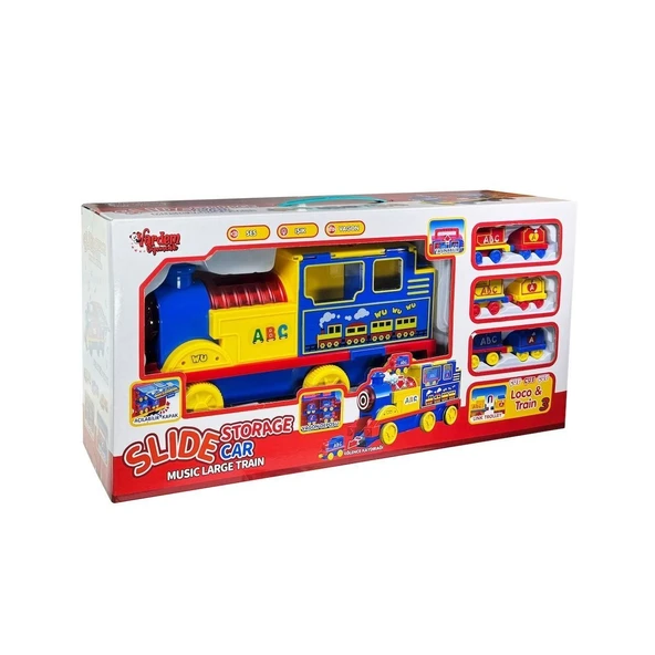 LFI-9522 Işıklı Müzikli İnteraktif Tren - 5
