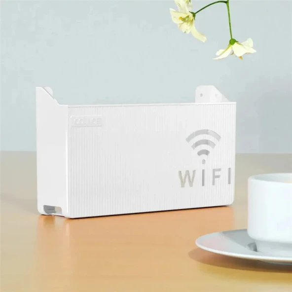 Siyah Pleksi Wifi Kutusu Duvar Asılabilir Sigorta Ve Modem Saklama Kutusu 25x15x6 Cm - 5