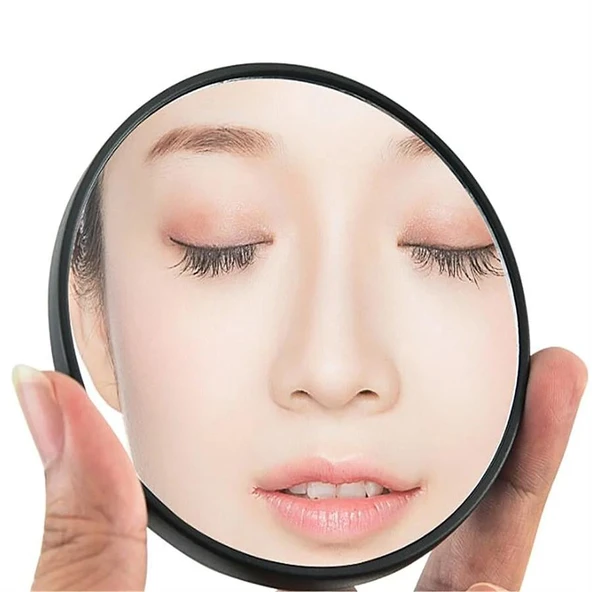 10x Büyüteçli Vantuzlu Kullanışlı Çukur Makyaj Tıraş Aynası - Resim 4