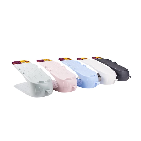 Ayakkabı Rampası Portatif 2 Adet Ayakkabılık Düzenleyici Yer Kaplamaz Ayakkabı Rampası - 6