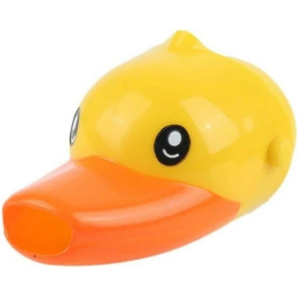 Musluk Uzatıcı El Yıkama Alışkanlığı Kazandırma Aparatı Musluk Uzatma Başlığı Ördek Figürlü - 7