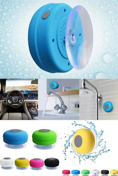 Taşınabilir Su Geçirmez Bluetooth Hoparlör Mini Ses Bombası Tüm Cihazlara Uyumlu Kablosuz Hoparlör ürün görseli 1