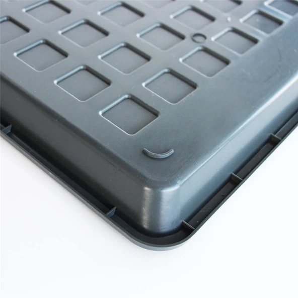 Ayakkabı Tepsisi 71x35 cm Plastik Ayakkabı Standı Polipropilen Zemin Koruyucu Ayakkabılık - 7