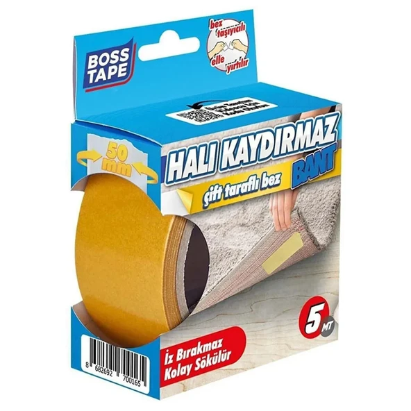 Halı Kaydırmaz Bant Halı Kilim Sabitleme ve Yapıştırma Bandı Çift Taraflı Bant 5 m - 4