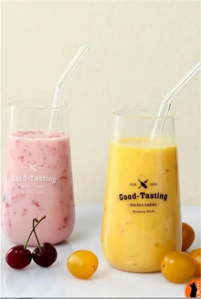 Termosilikat Isıya Dayanıklı Bardak Cam Pipeti Temizleme Fırçası Hediyeli 5 Adet Cam Pipet - 6