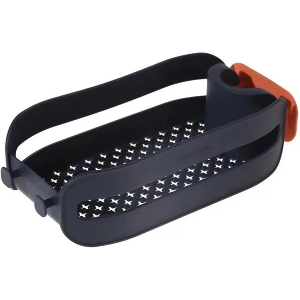 Şampuanlık Sabunluk Süngerlik Banyo Mutfak Düzenleyici Askılı Ayarlanabilir Vakumlu Organizer - 4