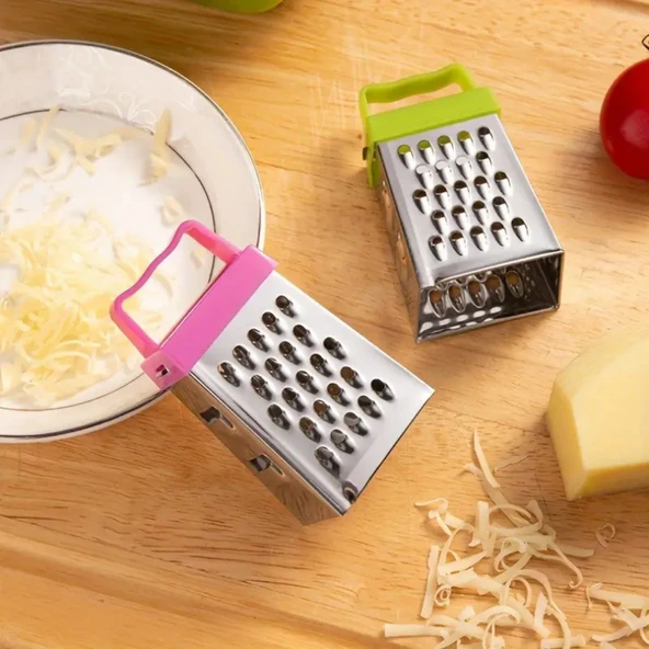 Mini Sarımsak Rendesi Metal Gövdeli Plastik Tutuculu Mıknatıslı - 8