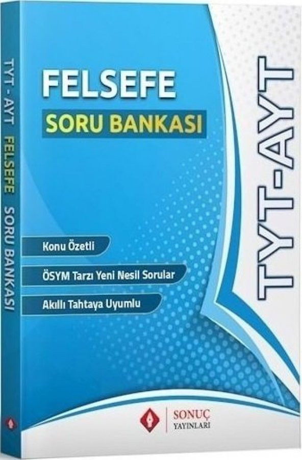 Sonuç Yayınları Tyt Felsefe Soru Bankası 2023