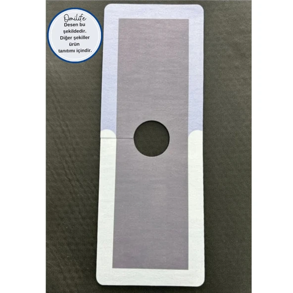 Su Emici Sihirli Lavabo Kenar Matı 38x14 cm Pratik Mutfak Banyo Musluk Kenarı Su Tutucu Kurulama Matı - 3