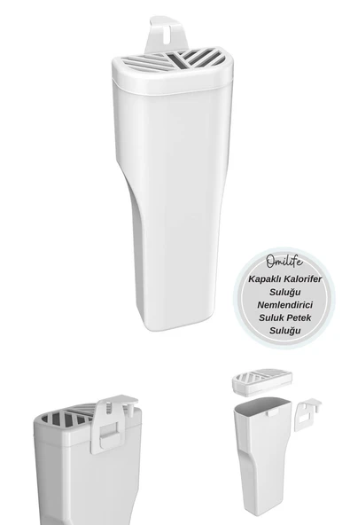 Kapaklı Kalorifer Suluğu Nemlendirici Petek Suluğu Pratik Hava Nemlendirici Su Hazneli Kalorifer Aparatı - 3