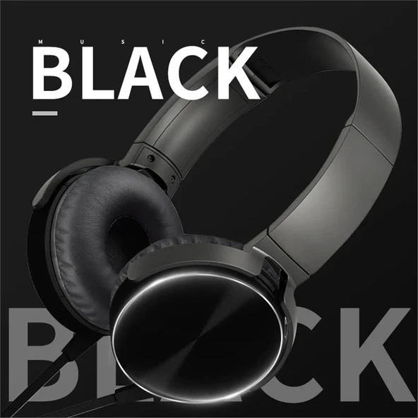 MDR-XB450AP Kablolu Kulak Üstü Mikrofonlu Kulaklık Yüksek Ses Kalitesi Konforlu Kulak Üstü Kulaklık - 6