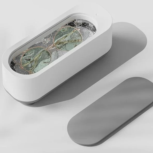 Ultrasonik Takı Temizleyici Cihaz Gözlük Saat Küpe Kolye Dezenfekte Makinesi - 4