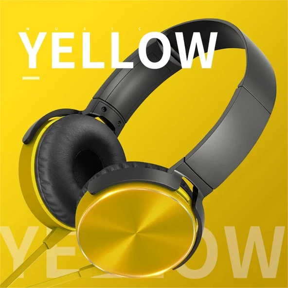 MDR-XB450AP Kablolu Kulak Üstü Mikrofonlu Kulaklık Yüksek Ses Kalitesi Konforlu Kulak Üstü Kulaklık - 7