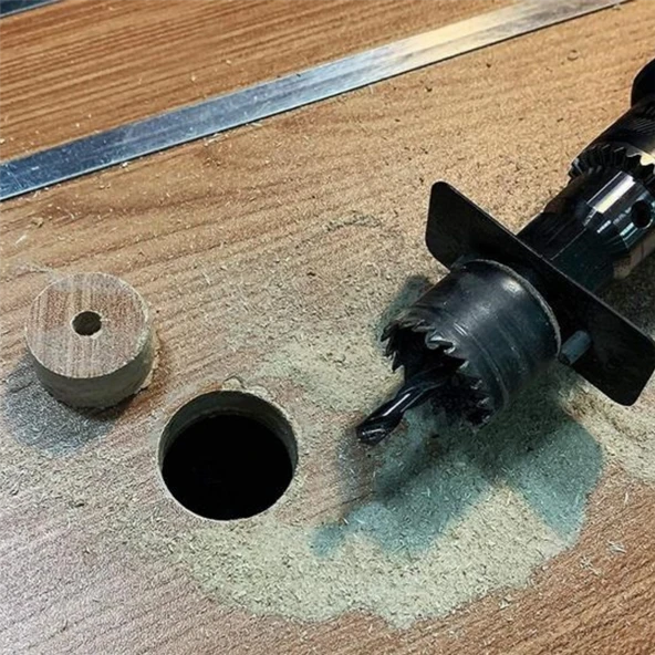 Alçıpan Delme ve Buat Açma Seti Profesyonel ve Hassas Kesim için 5 Parça - 6
