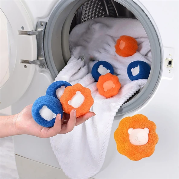 Tüy Toplayıcı 2Li Tüy Toplayıcı Çamaşır Makinesi Tüy Toplama Kiti 2Li - 4