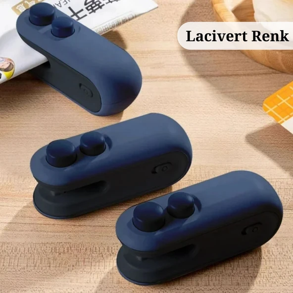 Poşet Kapatıcı Isıtıcı Sealer Kapatma Makinesi Pilli Poşet Ağzı Kapatma Mühürleme Makinası - 5