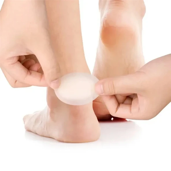 10 Adet Ayakkabı Arka Topuk Vurma Önleyici Yara Yapmaz Çıkartma Bant Yapışkanlı Topuk Koruyucu Bant ürün görseli 1