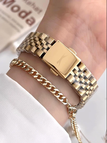 Slazenger Çelik Kordon 2 Yıl Garantili 5 Atm Bileklik Hediyeli Kadın Kol Saati BSL.09.2472.3.03 - 3