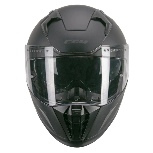 CGM 311A BLAST MONO KAPALI KASK Siyah S - Resim 3