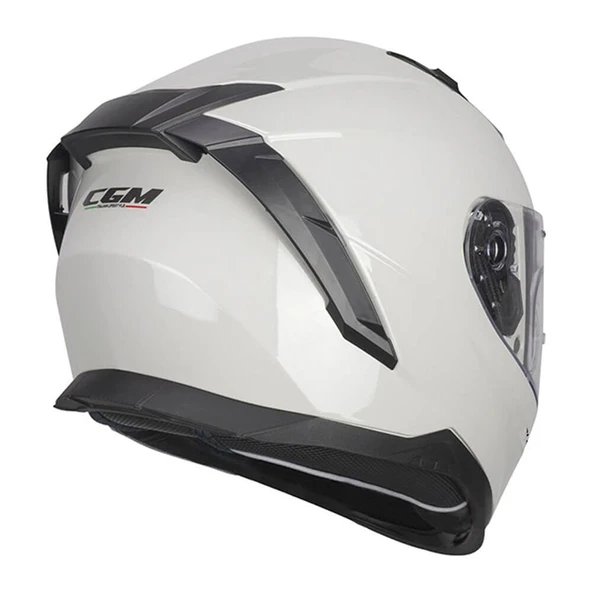 CGM 311A BLAST MONO KAPALI MOTOSİKLET KASKI Beyaz / S - 3