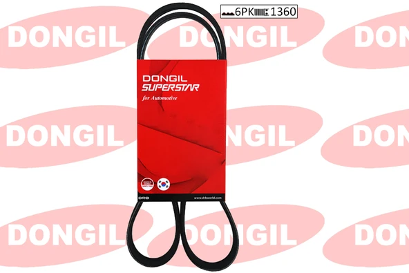 KANALLI V KAYIŞI FIAT BRAVO II 07 1.9JTD STILO 04 1.9JTD OPEL CORSA D 06 13 ASTRA J 09 15 6PK 1360