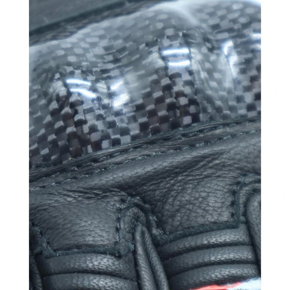 OJ FIGHTER 1.8 İTALYAN TARZI KORUMALI KISA MOTOSİKLET DERİ ELDİVEN S - Resim 8