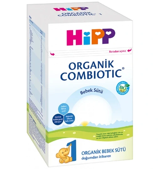 Hipp 1 Organik Combiotic Bebek Sütü 800 Gr - Resim 4