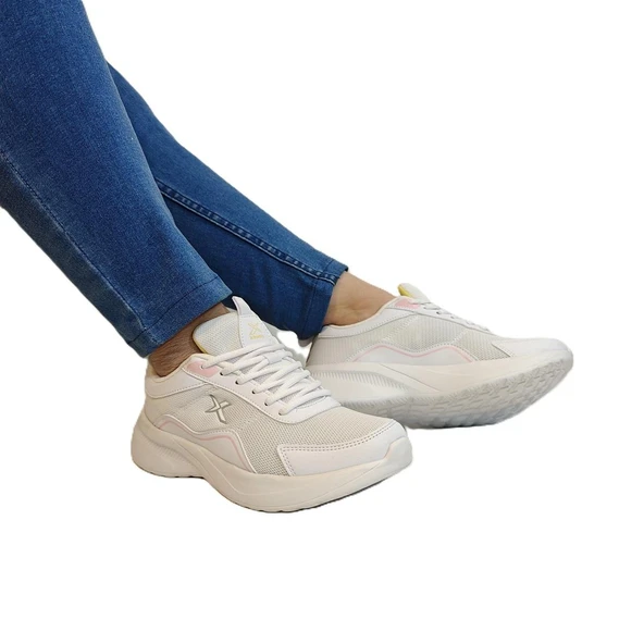 Kinetix Kımmy Tx Beyaz Çok Hafif Bayan Spor Aayakkabı - 4