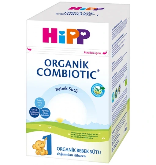 Hipp 1 Organik Combiotic Bebek Sütü 800 Gr - Resim 3