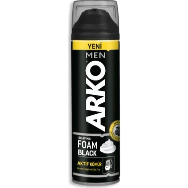 Arko Men Traş Köpüğü Black 200 ml - 2
