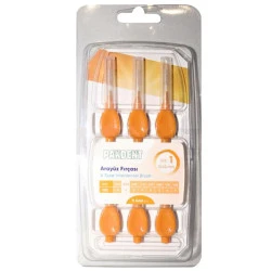 Pakdent Arayüz Fırçası 6 Lı Turuncu 0,45 Mm