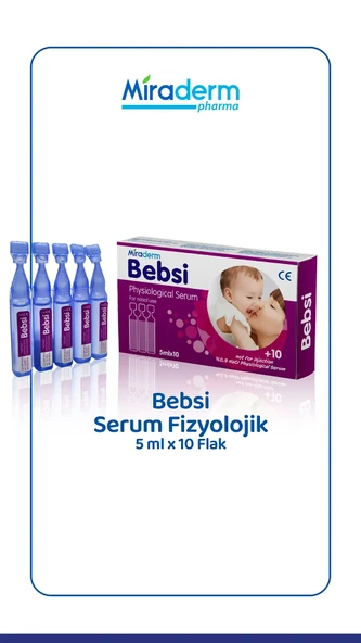 Bebsi Serum Fizyolojik 10 Flakon