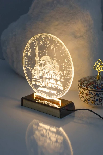 Şık ve Dekoratif Ayasofya Camii LED Aydınlatma - 3