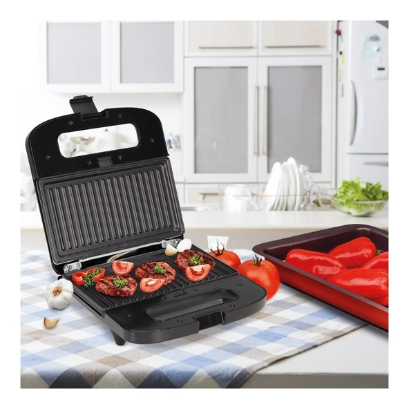 GOLDMASTER GM-7452 TRİMAX 4’Ü BİR ARADA ÇIKARILABİLİR TOST ,IZGARA ,WAFFLE ,SANDVİÇ MAKİNESİ - 5