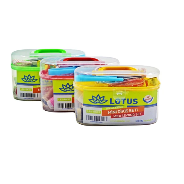 Bozdağlar Lotus Mini Dikiş Seti Çantalı LTSDK02 GKH - 2