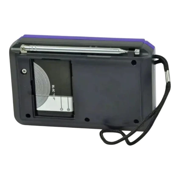 Mini Cep Fm Radyo Dijital Göstergeli Jtec Şarjlı - 4