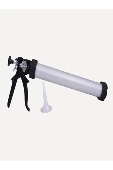 600 ml Poliüretan Mastik Sosis Silikon Aluminyum Metal Tabancası - 3