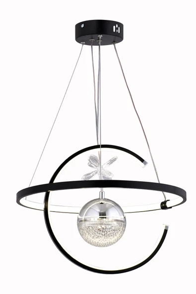 HİLAL TEKLİ SİYAH AVİZE ürün görseli