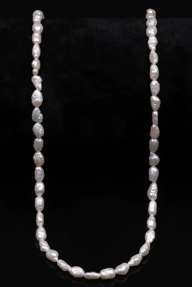 İnci Doğal Taş Dizi 3 x 5 mm Şekilsiz Kesim - Resim 2