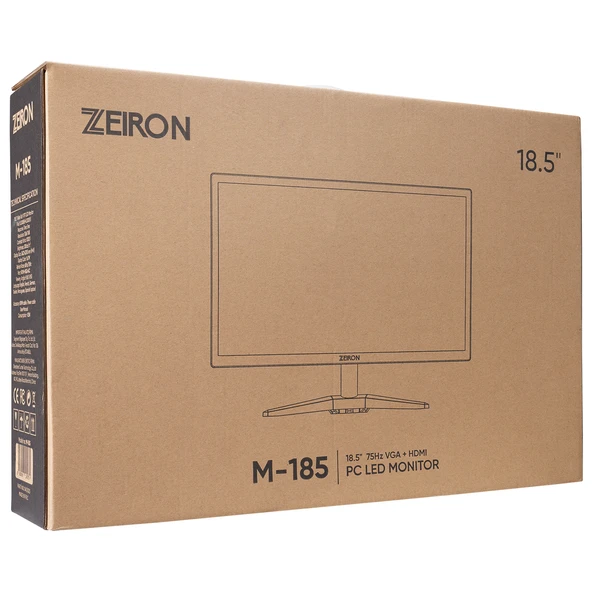 Zeiron M-185 18.5 75Hz 1366*768 VGA+HDMI PC Led Monitör - 7