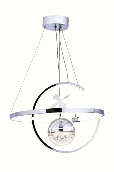 HİLAL TEKLİ KROM AVİZE - Resim 2