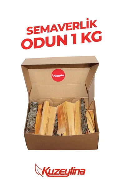 Semaverlik Odun 1 Kg - 15- 17 cm Özel kutusunda tek kullanımlık - 2